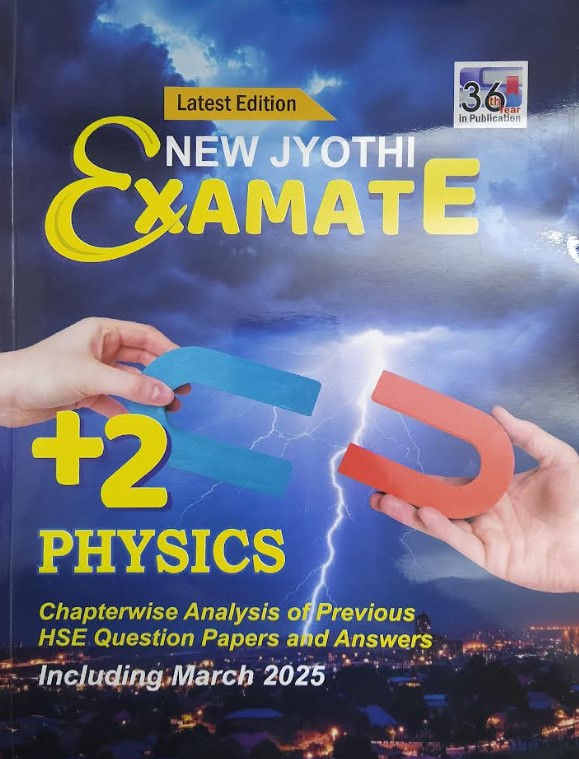 NEW JYOTHI EXAMATE PHYSICS PLUS 2 | LATEST EDITION 2025